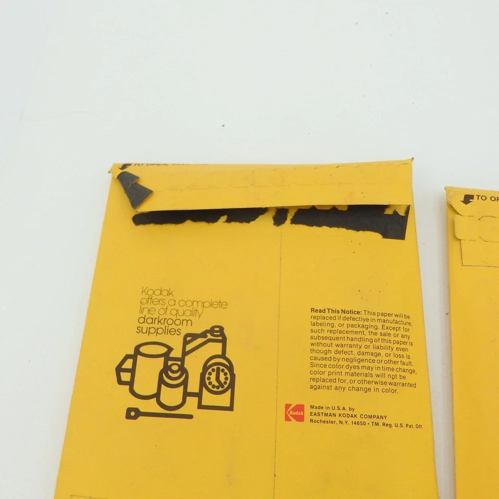 Kodak Polycontrast Photographic Paper 5x7 25 Sheet Single & Double Weight F Pack